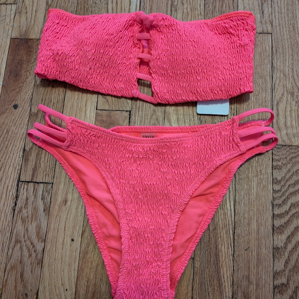 Pink bikini